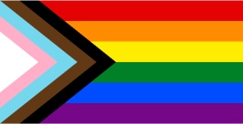 The LGTBQ Pride Flag.